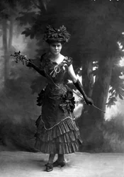 Portret van een actrice
